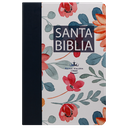 Biblia Reina Valera 1960 Mediana Letra Grande Tapa Semiflexible Flores [RVR.61cLGPJR]