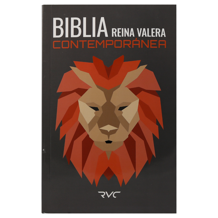 Biblia Misionera Reina Valera Contemporánea Mediana Letra Mediana Rústica León [RVC.60ue]