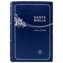 Biblia Reina Valera 1960 Mediana Letra Grande Vinil Azul [RVR062CLG]