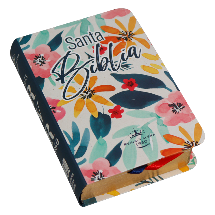 Biblia Reina Valera 1960 Mini Bolsillo Letra Chica Tapa Semiflexible Tapa 2 [RVR.11ePJR-GPR:2]