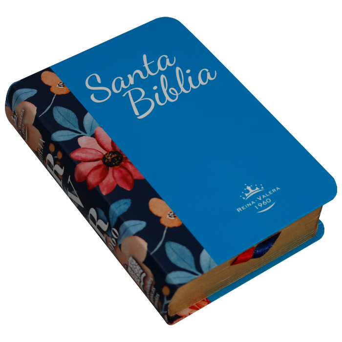 Biblia Reina Valera 1960 Mini Bolsillo Letra Chica Tapa Semiflexible Tapa 8 [RVR.11ePJR-GPR:8]