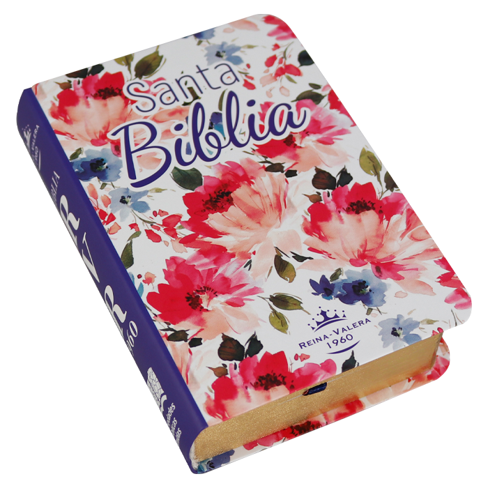 Biblia Reina Valera 1960 Mini Bolsillo Letra Chica Tapa Semiflexible Tapa 12 [RVR.11ePJR-GPR:12]