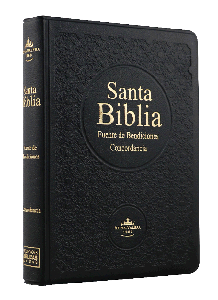 BIBLIA RVR042cLMFBT NEGRO CANTO PINTADO