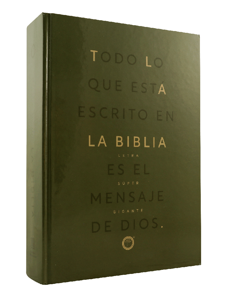 Biblia Traducción Lenguaje Actual Tapa Dura Marrón Letra Super Gigante [TLA083LSGiPJR]