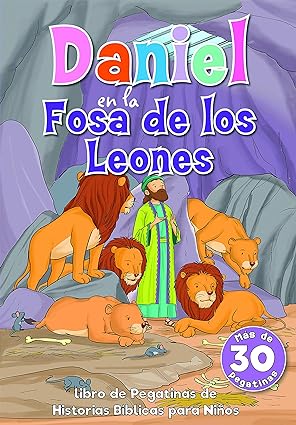 Libro De Pegatinas - Daniel En La Fosa De Leones