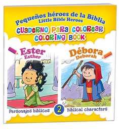 [9781648490552] Libro Pequeños Héroes Para Colorear Ester y Débora