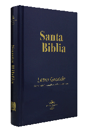 [9781598778724] Biblia Reina Valera 1960 Mediana Letra Grande Tapa Dura Azul [RVR063cPJR]