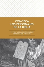 [9781496461698] Libro Conozca Los Personajes De La Biblia SC