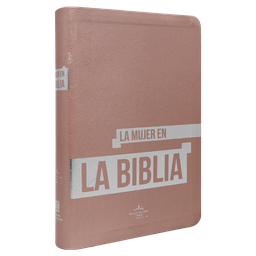 [9781598777949] Biblia La Mujer en la Biblia Reina Valera 1960 Mediana Letra Grande BM Imitación Piel Rosa Oro [RVR066c]