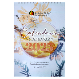 [9781000000344] Calendario Vertical 2025 LA CREACIÓN